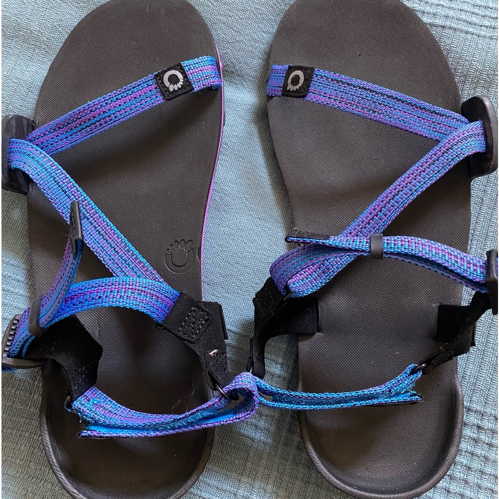 Xero shoes z trail EV trail, hiking, running , recovery sandal.